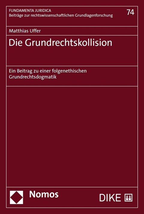 Die Grundrechtskollision - Matthias Uffer