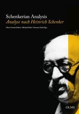 Schenkerian Analysis -  Analyse nach Heinrich Schenker - 