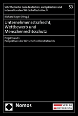 Unternehmensstrafrecht, Wettbewerb und Menschenrechtsschutz - 