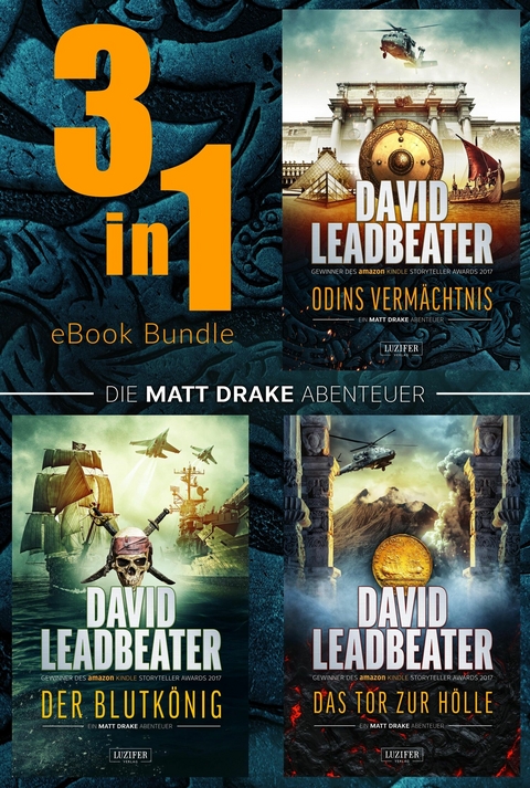 DIE MATT-DRAKE-ABENTEUER (Band 1-3) Bundle -  David Leadbeater