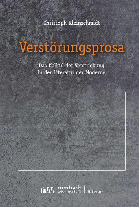 Verstörungsprosa - Christoph Kleinschmidt