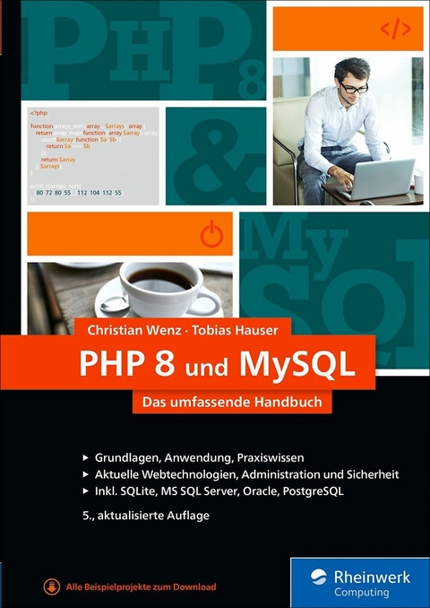 PHP 8 und MySQL -  Christian Wenz,  Tobias Hauser