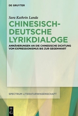 Chinesisch-deutsche Lyrikdialoge - Sara Kathrin Landa