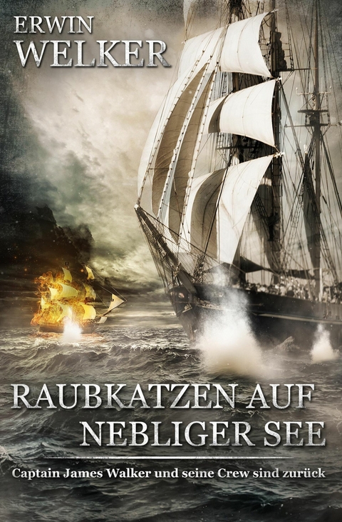 Raubkatzen auf nebliger See - Erwin Welker