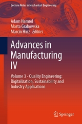 Advances in Manufacturing IV - 