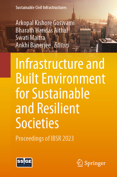 Infrastructure and Built Environment for Sustainable and Resilient Societies - 