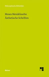 Ästhetische Schriften - Mendelssohn, Moses; Pollok, Anne