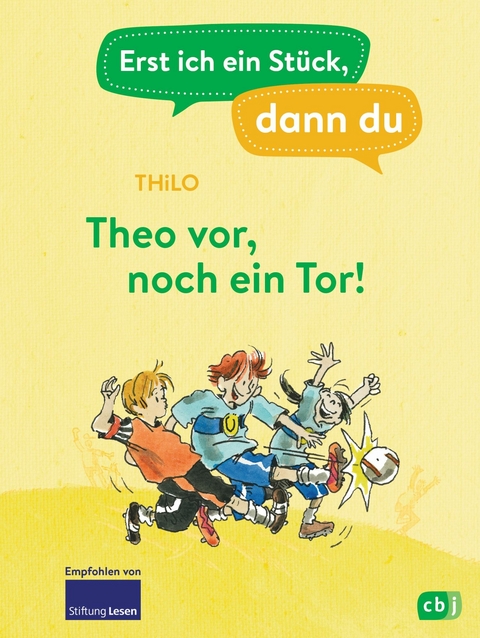 Erst ich ein Stück, dann du – Theo vor, noch ein Tor! -  Thilo