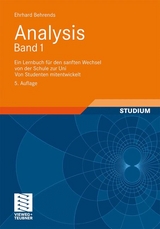 Analysis Band 1 - Ehrhard Behrends