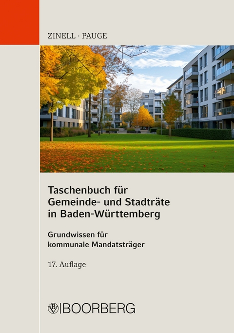 Taschenbuch für Gemeinde- und Stadträte in Baden-Württemberg - Luisa Pauge, Dr. Herbert O. Zinell