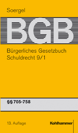 Bürgerliches Gesetzbuch mit Einführungsgesetz und Nebengesetzen (BGB) - Walther Hadding, Erik Kießling, Michael Matthiessen