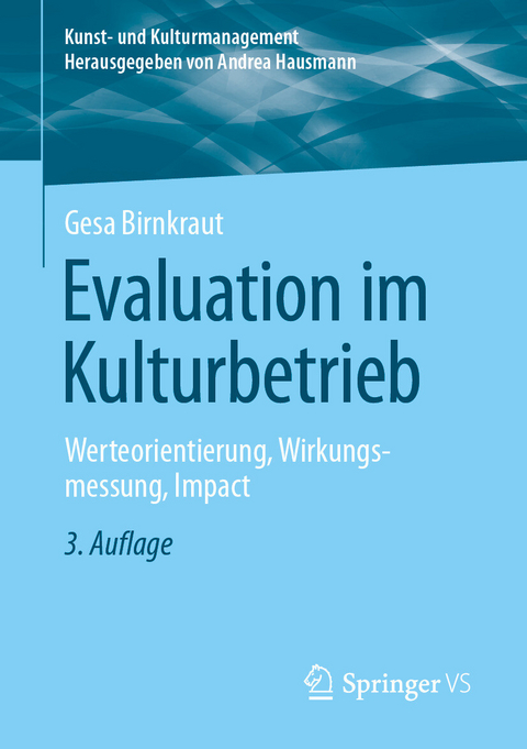 Evaluation im Kulturbetrieb - Gesa Birnkraut