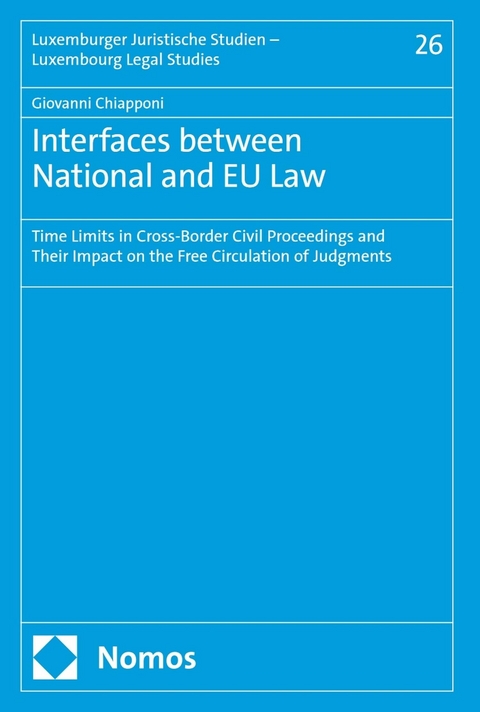 Interfaces between National and EU Law - Giovanni Chiapponi