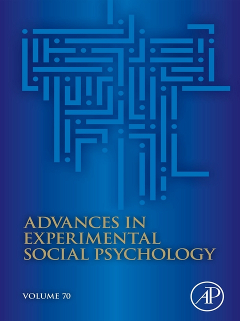 Advances in Experimental Social Psychology