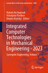 Integrated Computer Technologies in Mechanical Engineering - 2023 - 