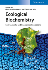 Ecological Biochemistry - Gerd-Joachim Krauss, Dietrich H. Nies