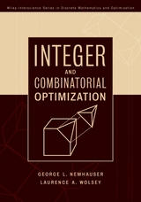 Integer and Combinatorial Optimization - Laurence A. Wolsey, George L. Nemhauser