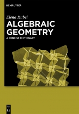 Algebraic Geometry -  Elena Rubei