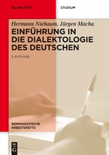 Einführung in die Dialektologie des Deutschen -  Hermann Niebaum,  Jürgen Macha