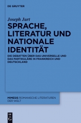 Sprache, Literatur und nationale Identität -  Joseph Jurt