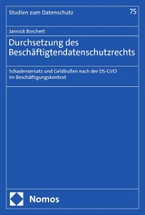 Durchsetzung des Beschäftigtendatenschutzrechts - Jannick Borchert