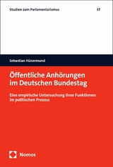 Öffentliche Anhörungen im Deutschen Bundestag - Sebastian Hünermund