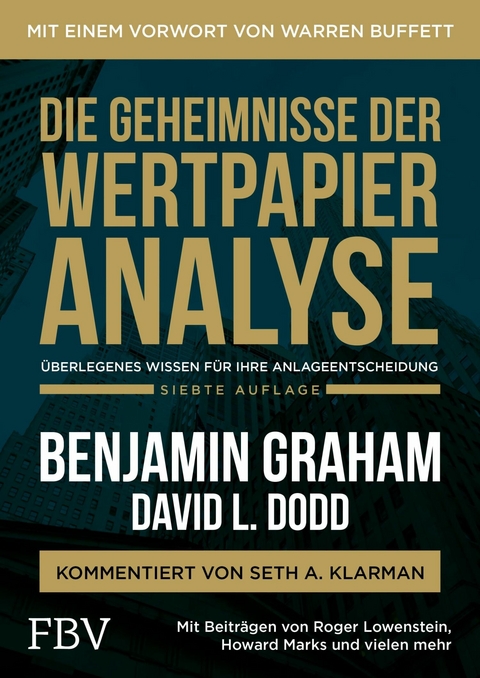 Die Geheimnisse der Wertpapieranalyse - Benjamin Graham