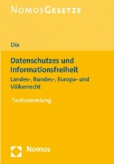 Datenschutz und Informationsfreiheit - Alexander Dix