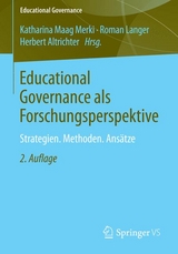 Educational Governance als Forschungsperspektive - 