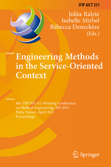 Engineering Methods in the Service-Oriented Context - 