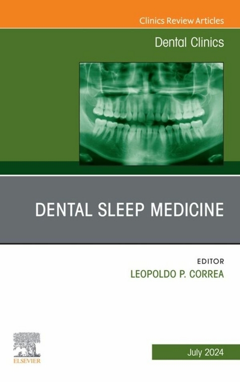 Dental Sleep Medicine, An Issue of Dental Clinics of North America, E-Book - 