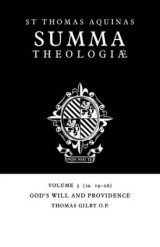 Summa Theologiae: Volume 5, God's Will and Providence - Aquinas, Thomas; Gilby, Thomas