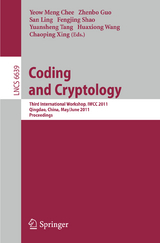 Coding and Cryptology - 