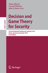 Decision and Game Theory for Security - 