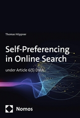 Self-Preferencing in Online Search - Thomas Höppner