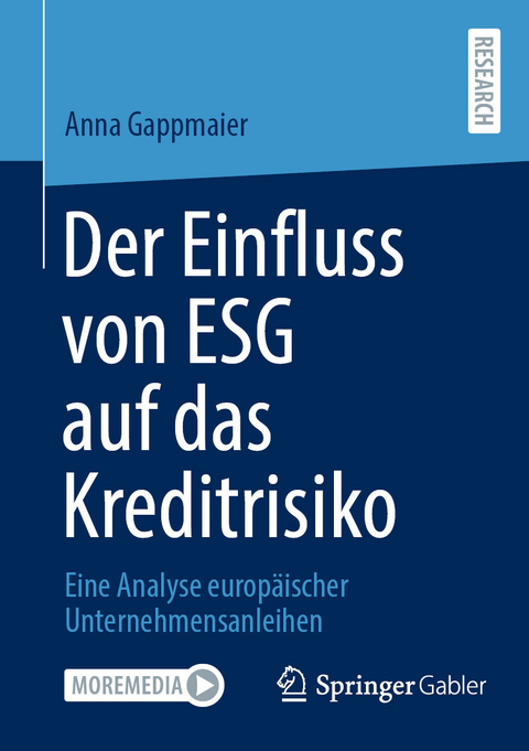 Der Einfluss von ESG auf das Kreditrisiko - Anna Gappmaier