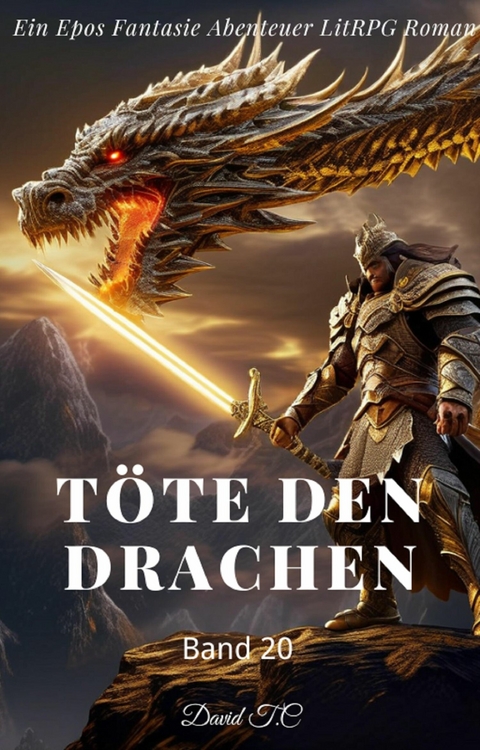 Töte den Drachen:Ein Epos Fantasie Abenteuer LitRPG Roman(Band 20) - David T.C