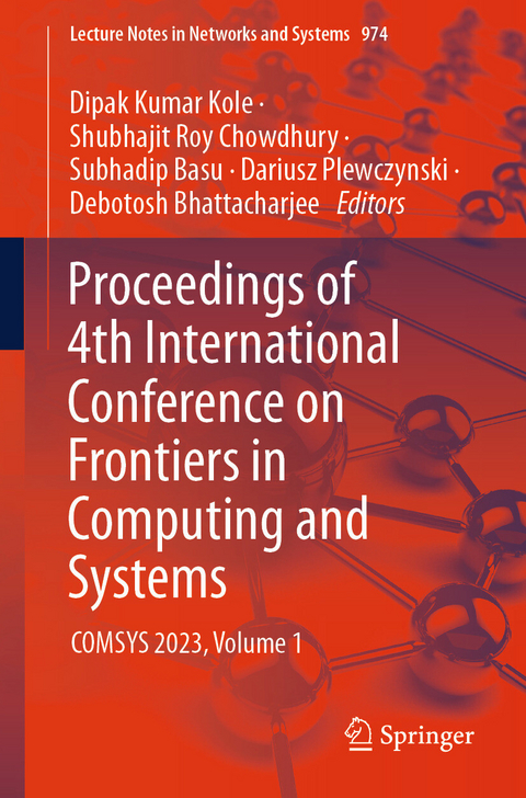 Proceedings of 4th International Conference on Frontiers in Computing and Systems - 