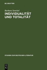 Individualität und Totalität - Barbara Senckel