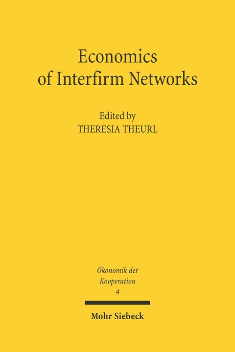 Economics of Interfirm Networks - 