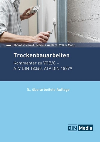 Trockenbauarbeiten - Volker Mänz; Thomas Schmid; Markus Weißert