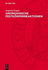 Anorganische Festkörperreaktionen - Siegfried Engels