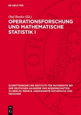 Operationsforschung und mathematische Statistik I - 