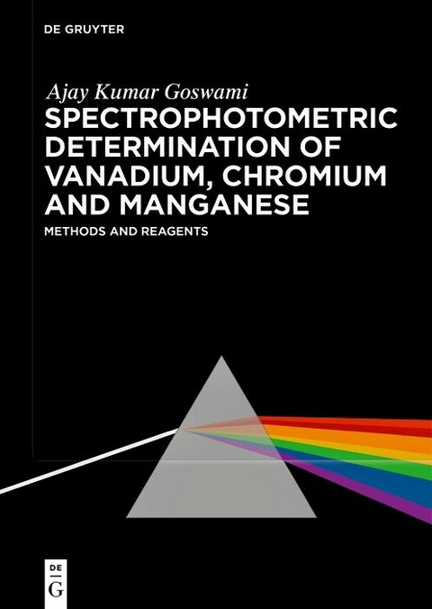 Spectrophotometric Determination of Vanadium, Chromium and Manganese -  Ajay Kumar Goswami