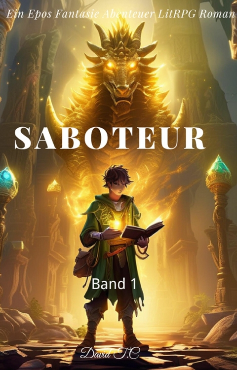 Saboteur:Ein Epos Fantasie Abenteuer LitRPG Roman(Band 1) - David T.C