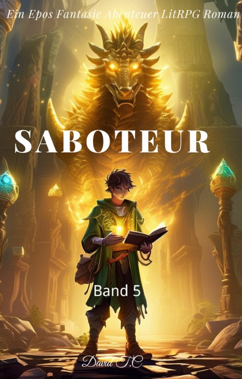 Saboteur:Ein Epos Fantasie Abenteuer LitRPG Roman(Band 5) - David T.C