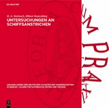 Untersuchungen an Schiffsanstrichen - H. A. Rathsack, Ellinor Rautenberg