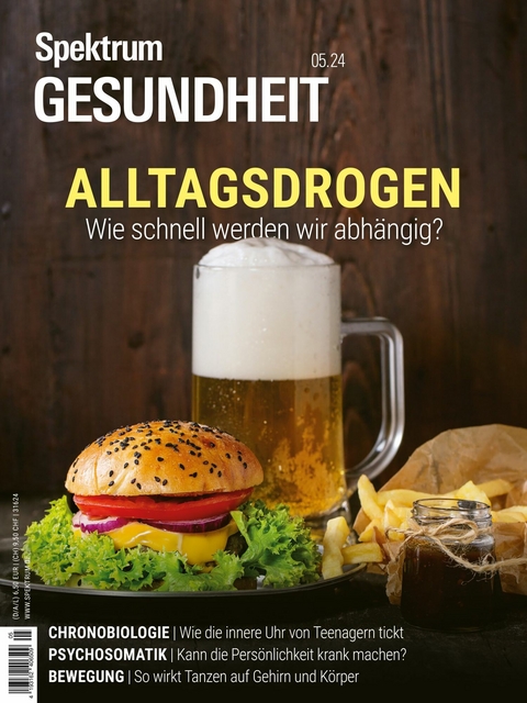 Spektrum Gesundheit 5/2024 Alltagsdrogen -  Spektrum der Wissenschaft