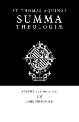 Summa Theologiae: Volume 25, Sin - Aquinas, Thomas; Fearon, John