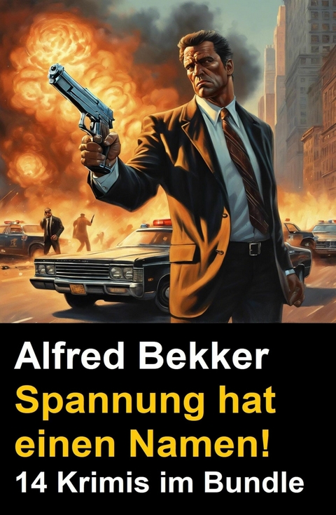 Spannung hat einen Namen! 14 Krimis im Bundle -  Alfred Bekker